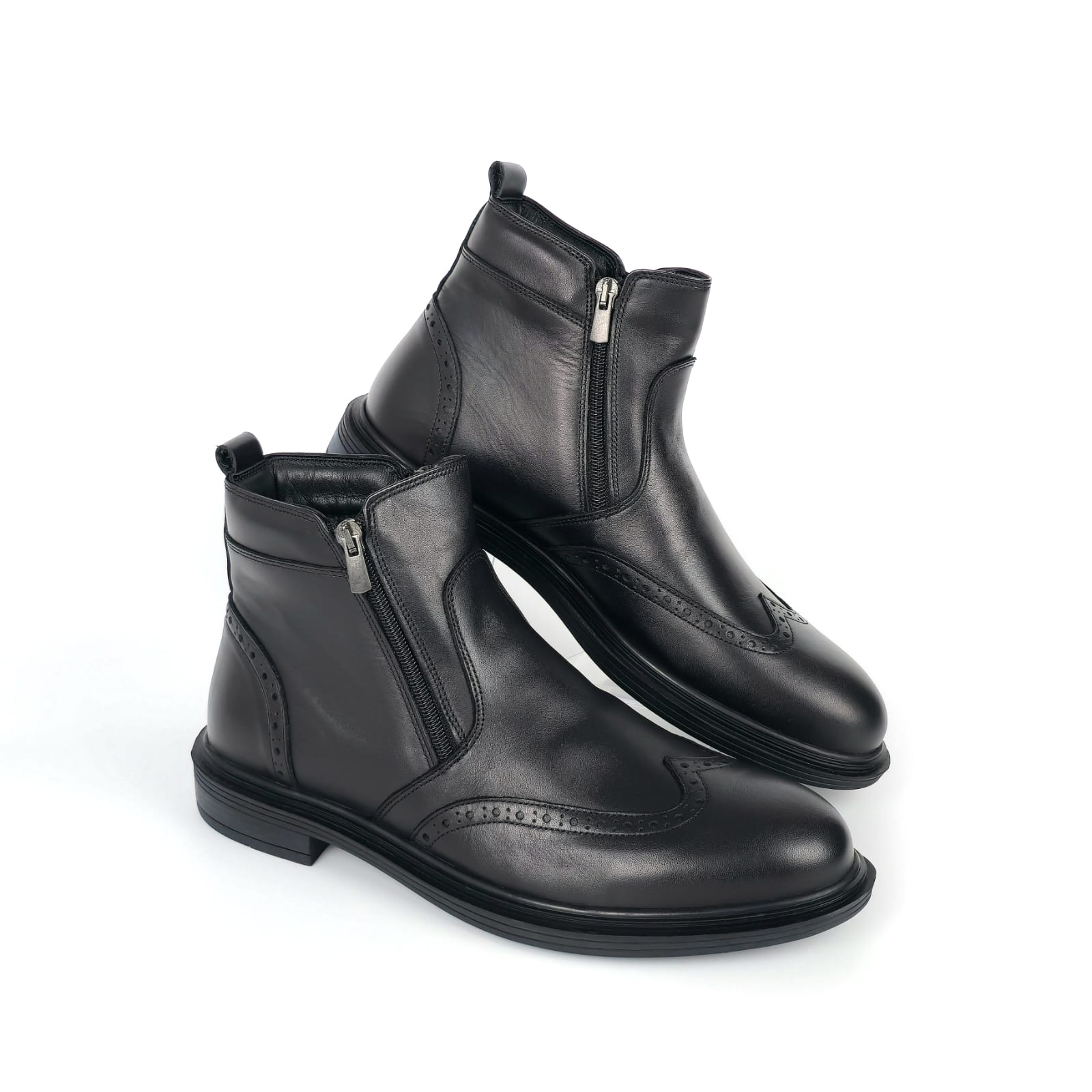 Regent Zip Brogue Boot