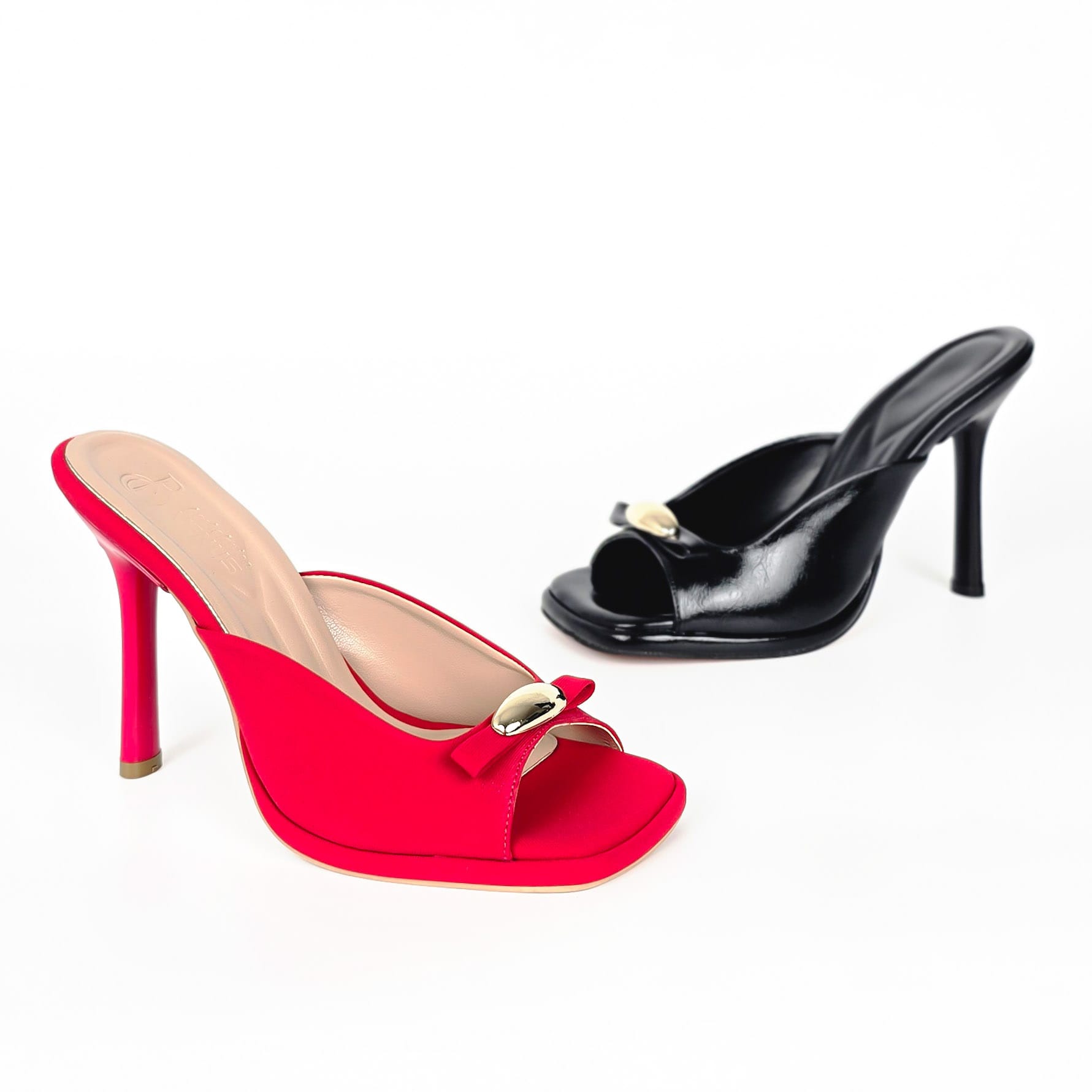 Heart Accent Heeled Mule photo 15