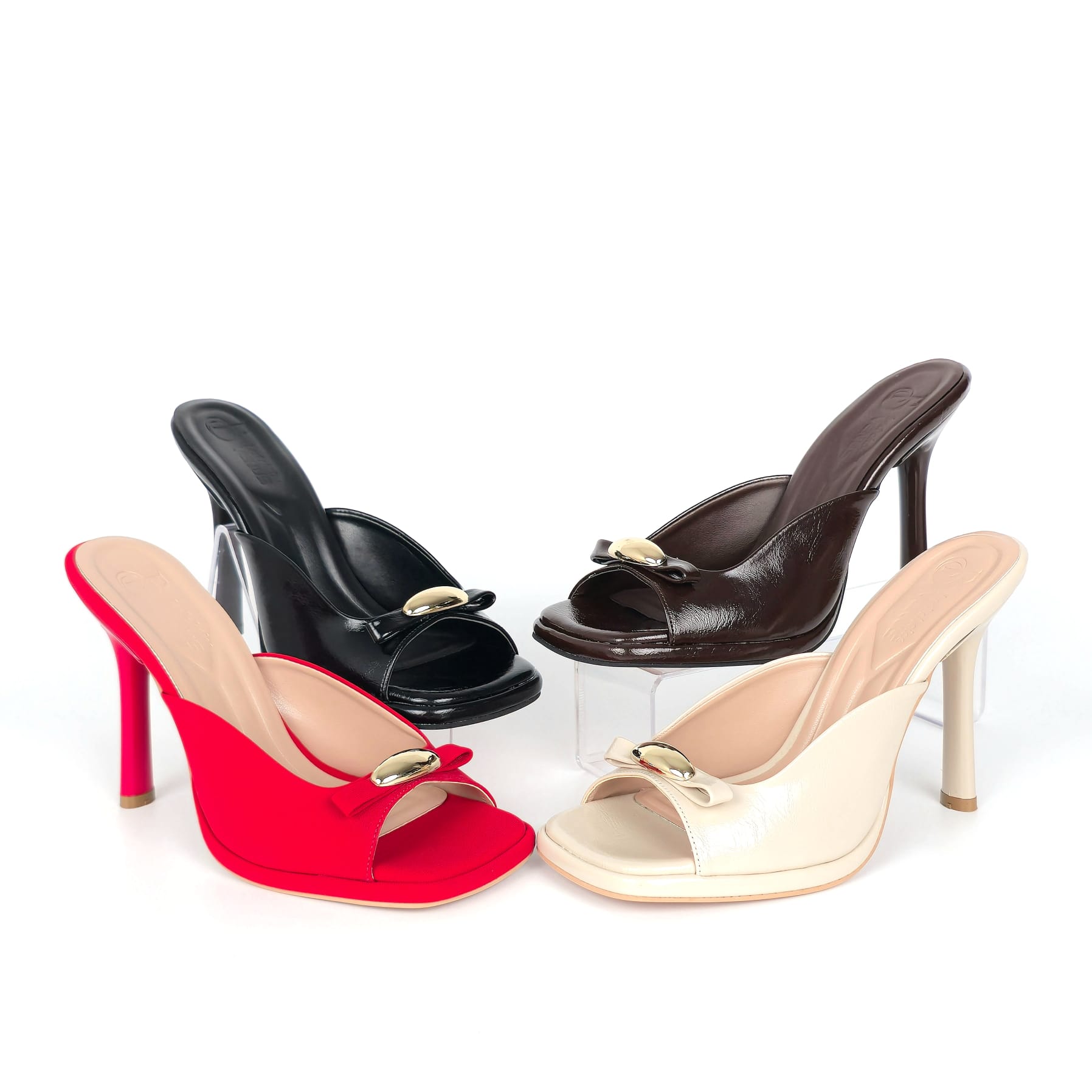 Heart Accent Heeled Mule photo 30