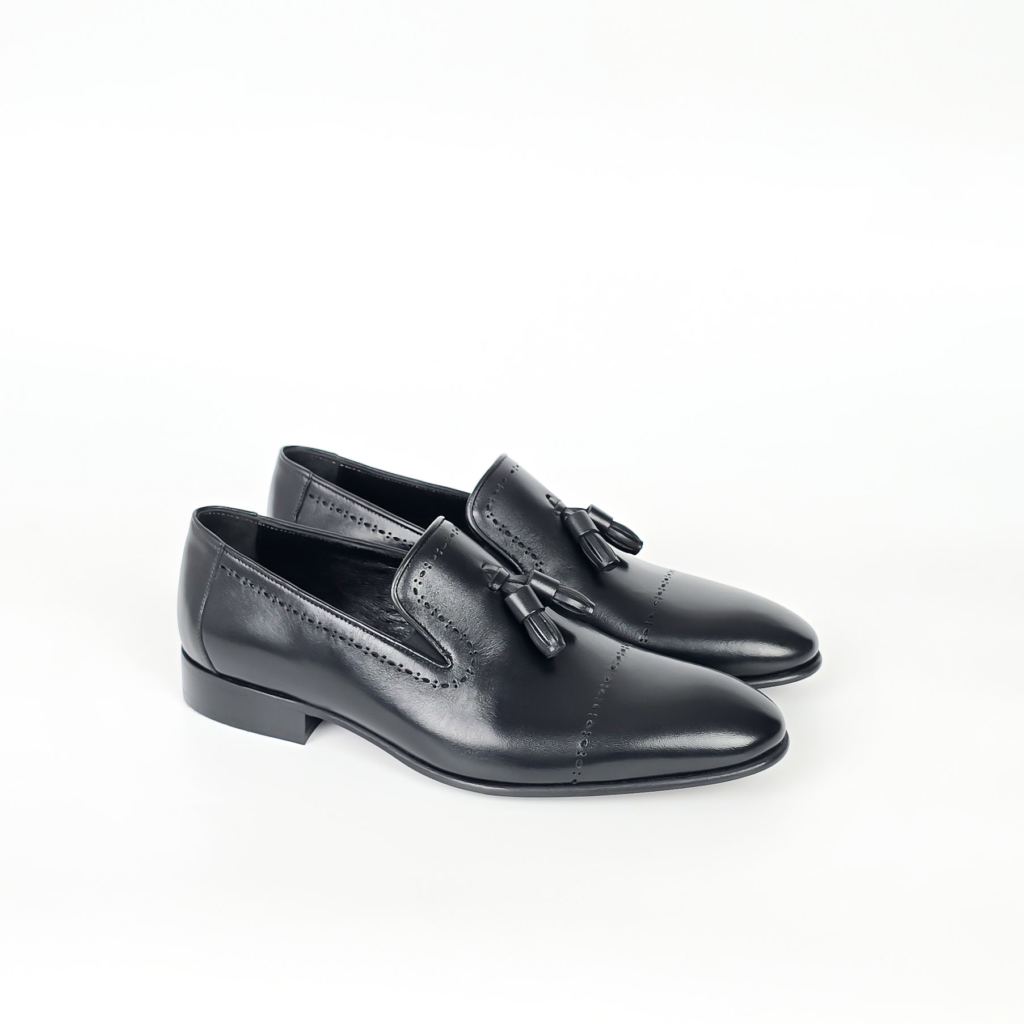Sebastian Tassel Dress Loafer - Classic Black
