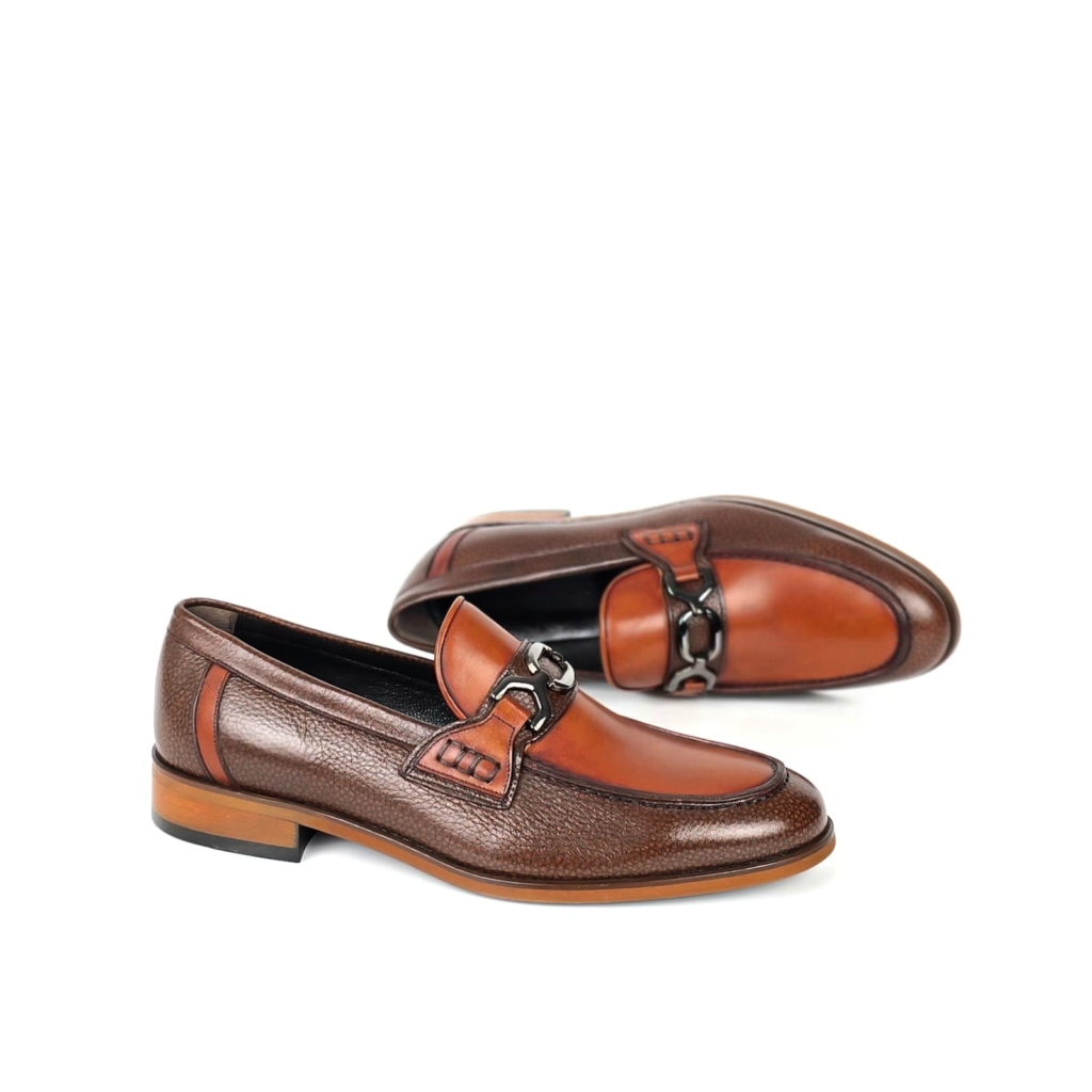Mateo Horsebit Dress Loafer - Cognac Tan