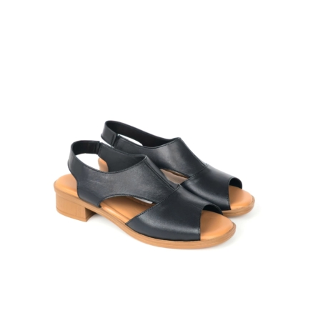 Rina Slingback Flat Sandal - Classic Black