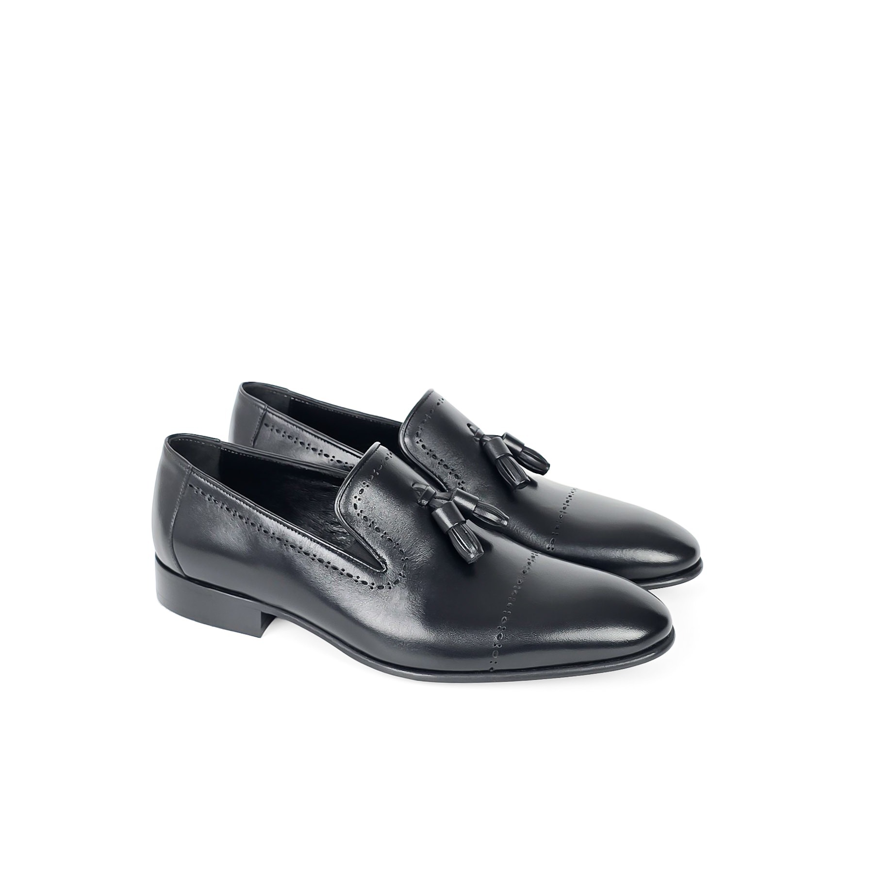 Sebastian Tassel Dress Loafer - Classic Black