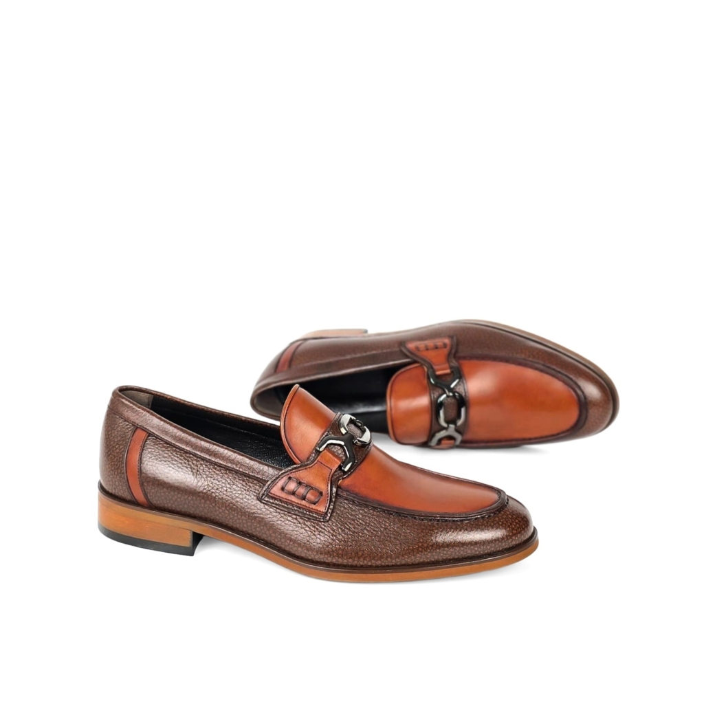 Mateo Horsebit Dress Loafer - Cognac Tan